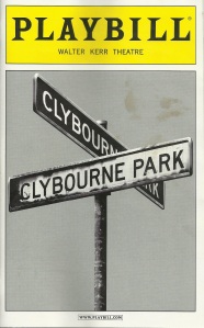 "Clybourne Park" Playbill